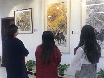萬恒藝術(shù)館首屆迎春展隆重開幕，推動中國宋莊文化藝術(shù)交流再上新臺階